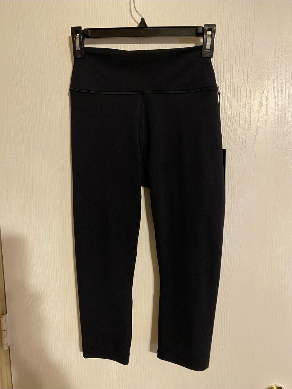 High-Waist Black Women's Leggings